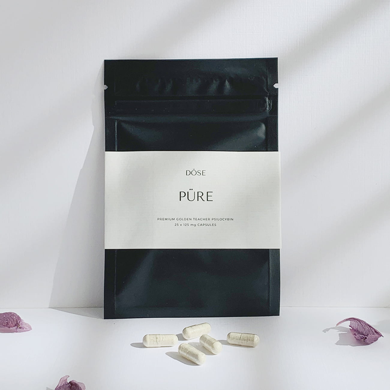 Dose PURE Golden Teacher Microdose Psilocybin Capsules (25 or 60 Capsules) - Image 5